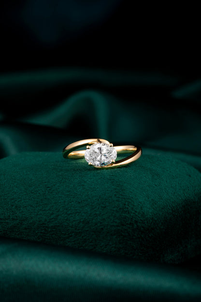 Lab Grown Diamond Ring-ZBR0079-Y