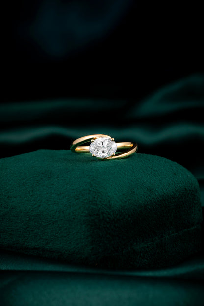 Lab Grown Diamond Ring-ZBR0079