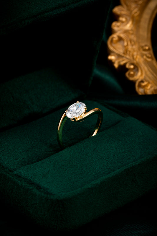 Lab Grown Diamond Ring-ZBR0079-Y