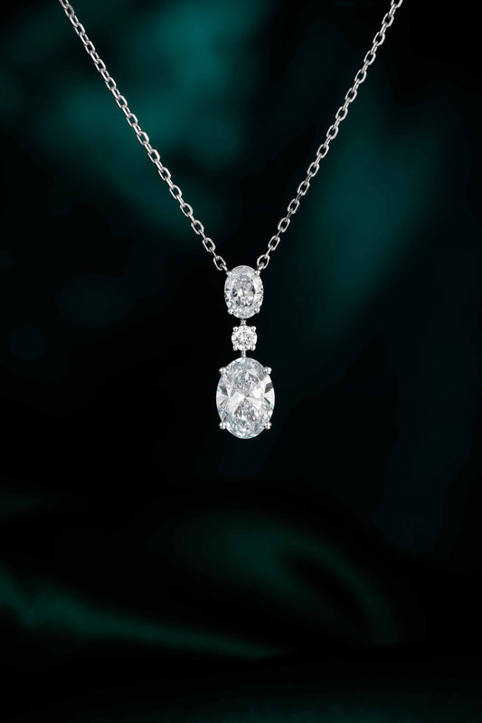 Lab Grown Diamond Necklace-ZBN0020