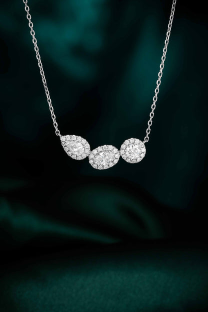 Lab Grown Diamond Necklace-ZBN0022