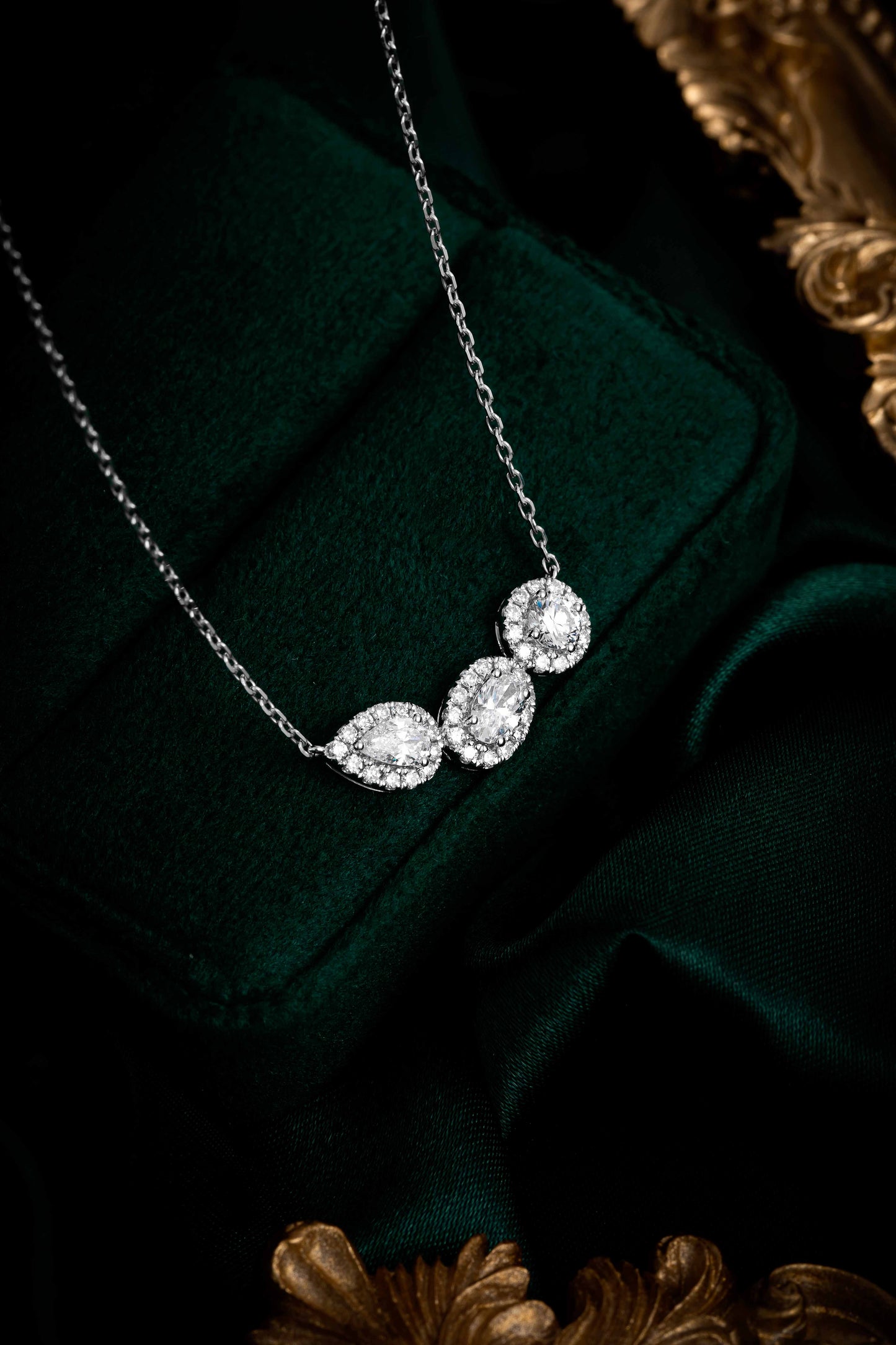 Lab Grown Diamond Necklace-ZBN0022