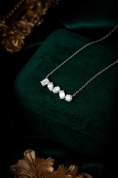 Lab Grown Diamond Necklace-ZBN0018