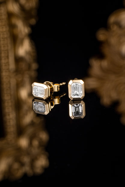 Lab Grown Diamond Earring-ZBE0081-3