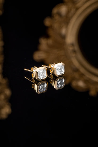 Lab Grown Diamond Earring-ZBE0081-4