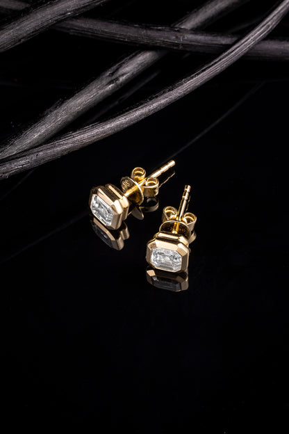 Lab Grown Diamond Earring-ZBE0081-4