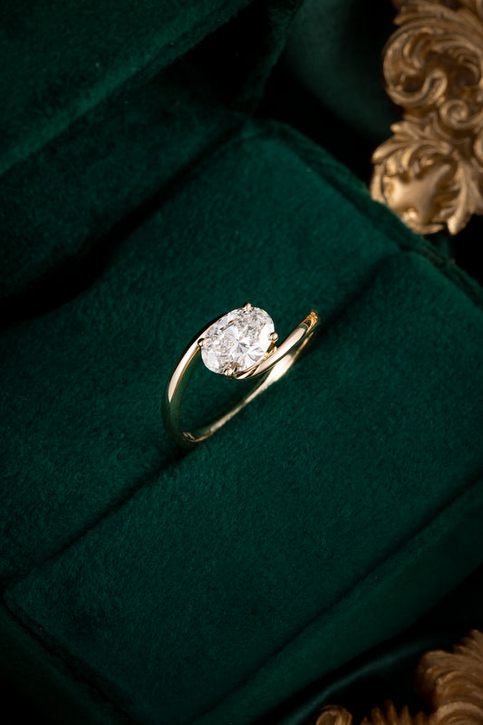 Lab Grown Diamond Ring-ZBR0079