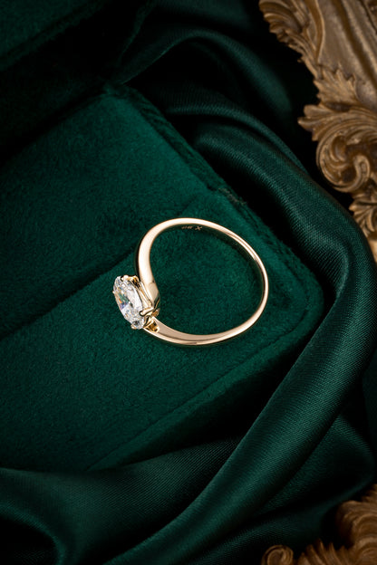 Lab Grown Diamond Ring-ZBR0079-Y