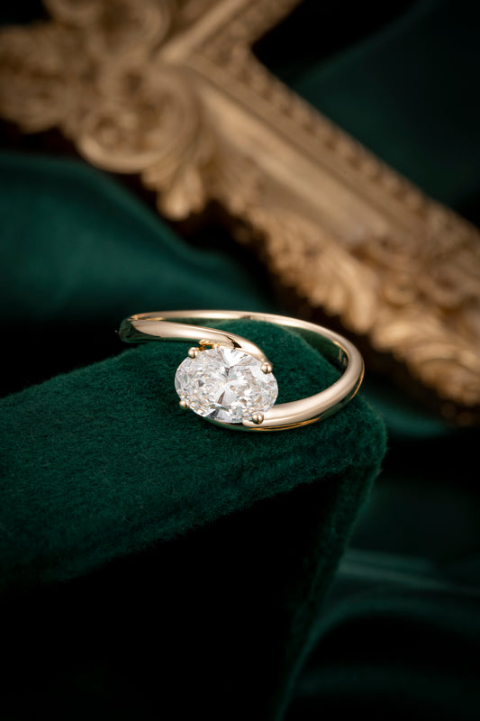 Lab Grown Diamond Ring-ZBR0079-Y