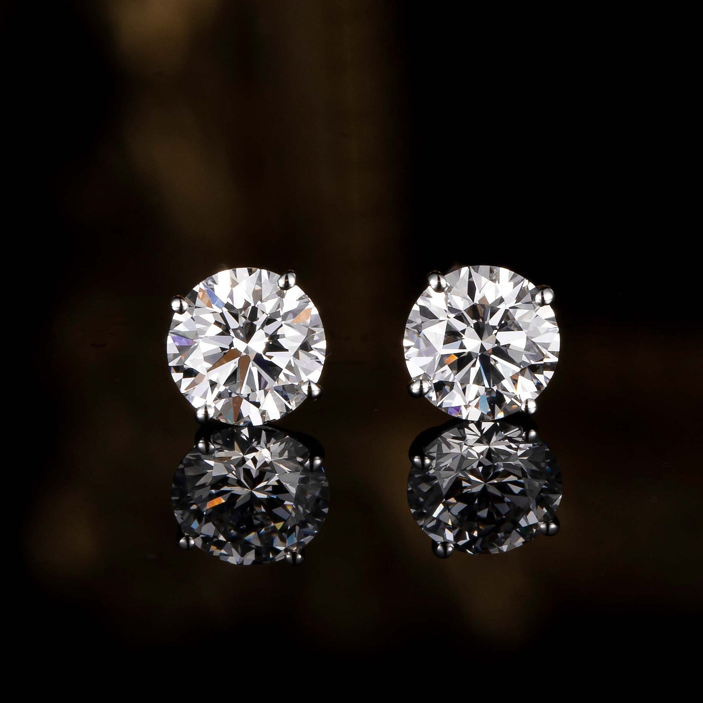 Lab Grown Diamond Earring-ZBE0097-0.4CT