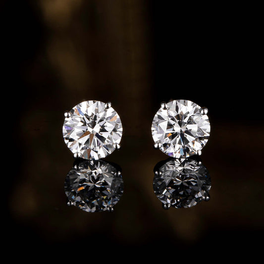 Lab Grown Diamond Earring-ZBE0097-0.4CT