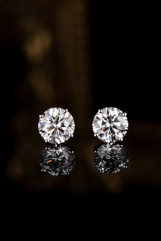 Lab Grown Diamond Earring-ZBE0097-0.50CT