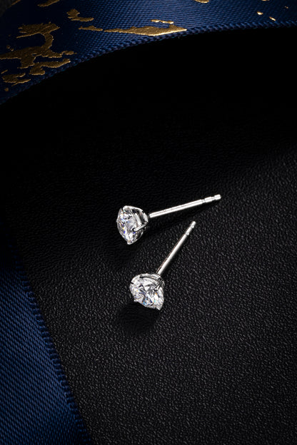 Lab Grown Diamond Earring-ZBE0097-0.50CT