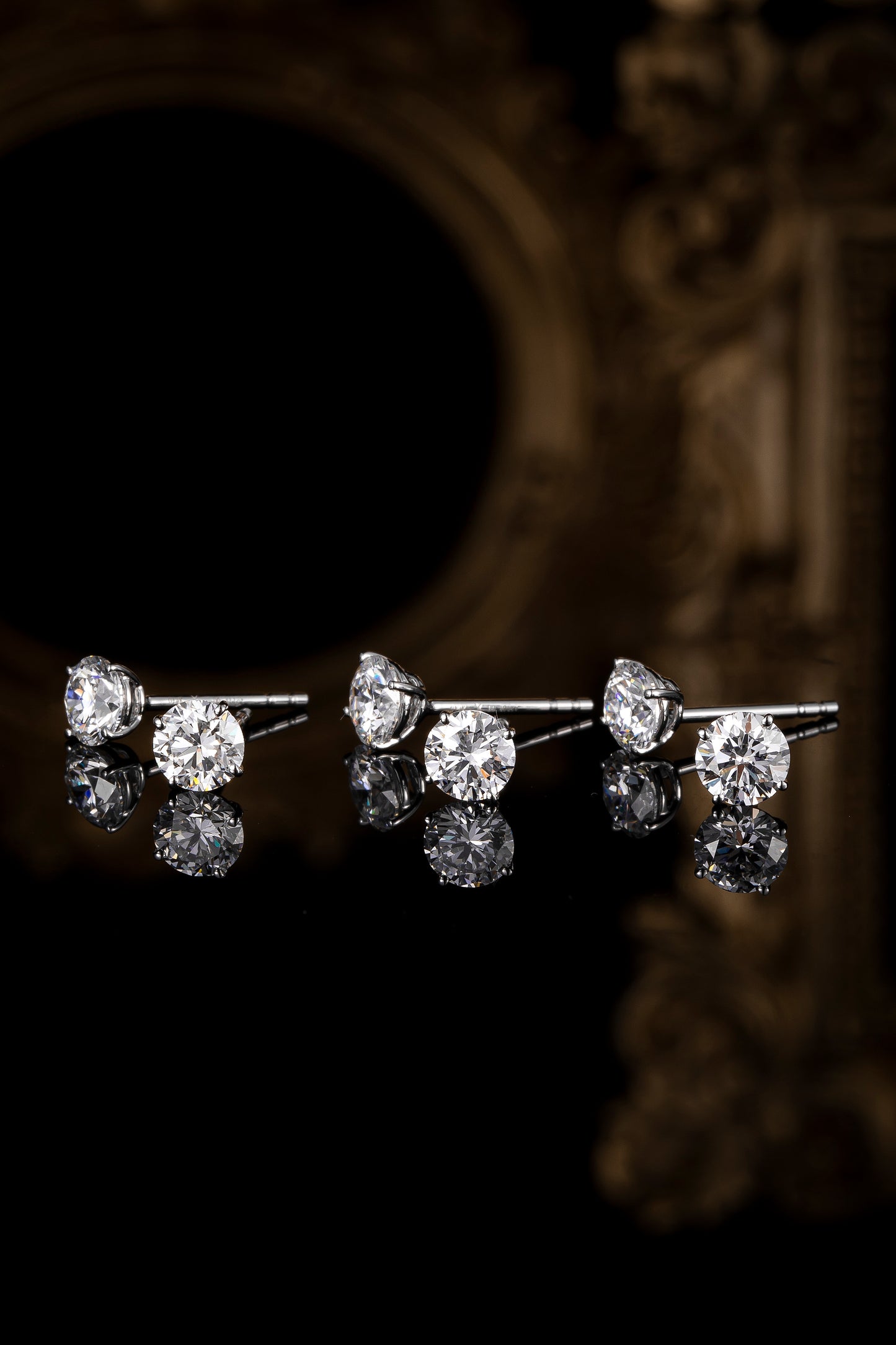 Lab Grown Diamond Earring-ZBE0097-0.50CT