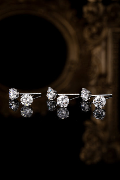 Lab Grown Diamond Earring-ZBE0097-0.50CT