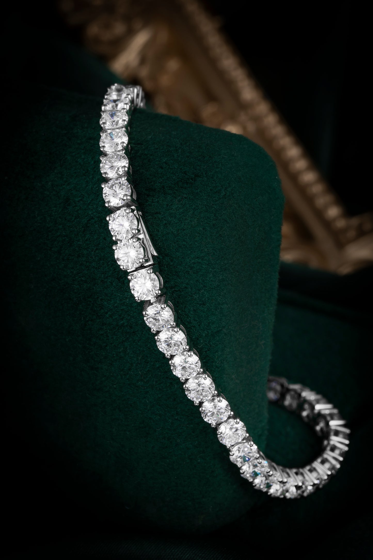 Lab Grown Diamond Bracelet-ZBB0035-3.7MM