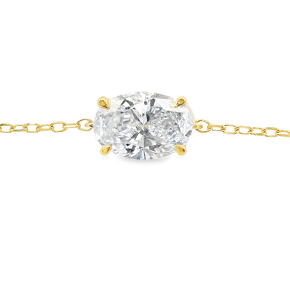 Lab Grown Diamond Bracelet-LGB0913-O