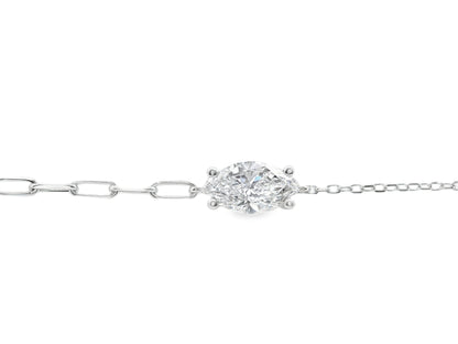 Lab Grown Diamond Bracelet-LGB0914-M
