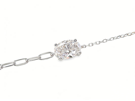 Lab Grown Diamond Bracelet-LGB0914-O