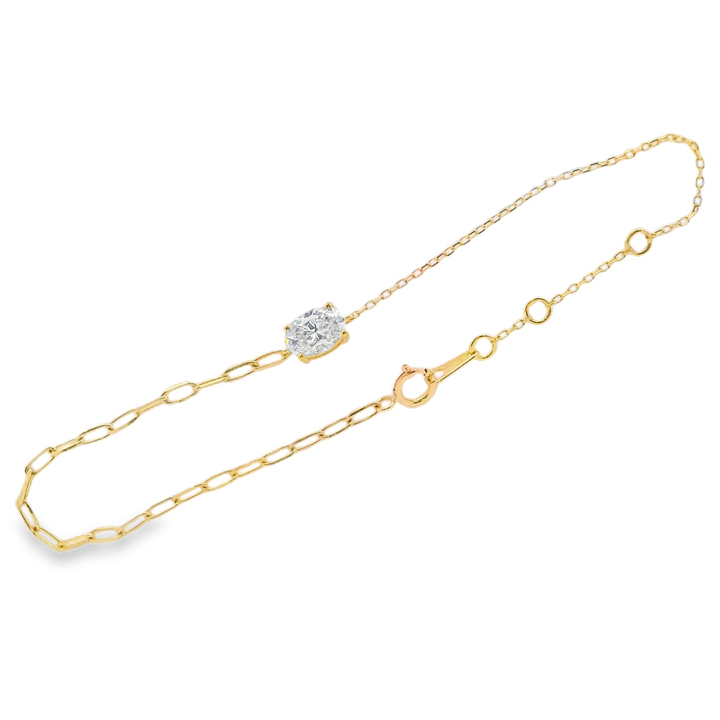 Lab Grown Diamond Bracelet-LGB0914-O