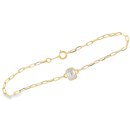 Lab Grown Diamond Bracelet-LGB0915-E