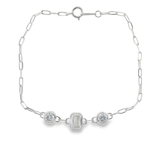 Lab Grown Diamond Bracelet-LGB0916-E