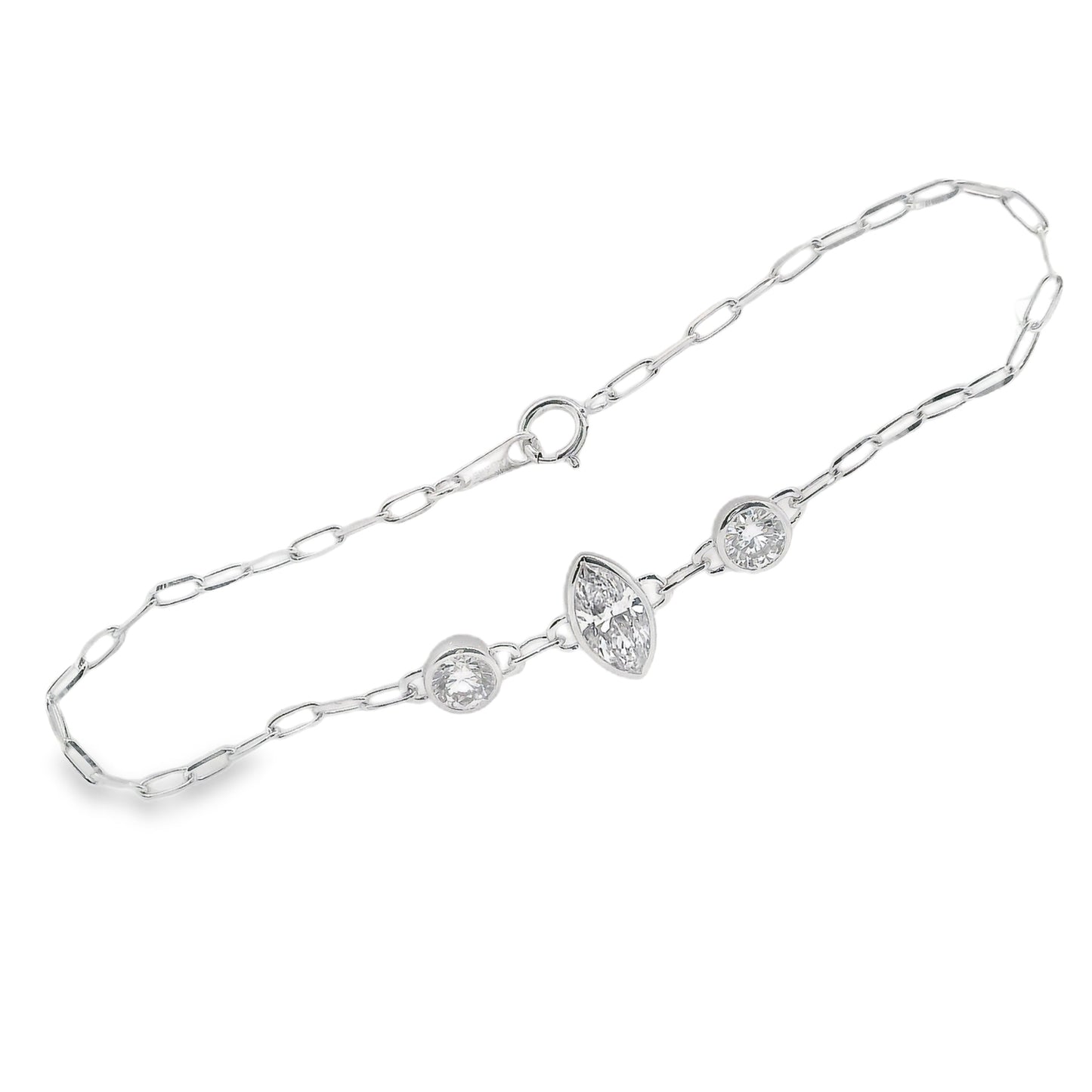 Lab Grown Diamond Bracelet-LGB0916-M