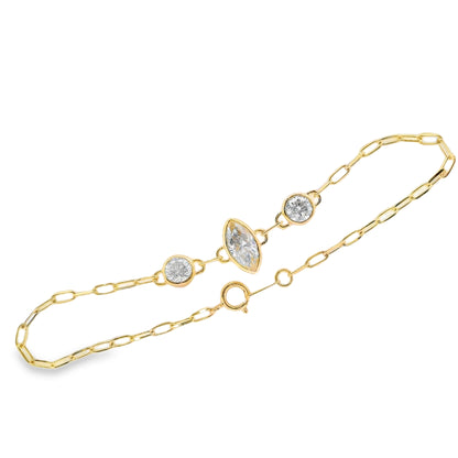Lab Grown Diamond Bracelet-LGB0916-M
