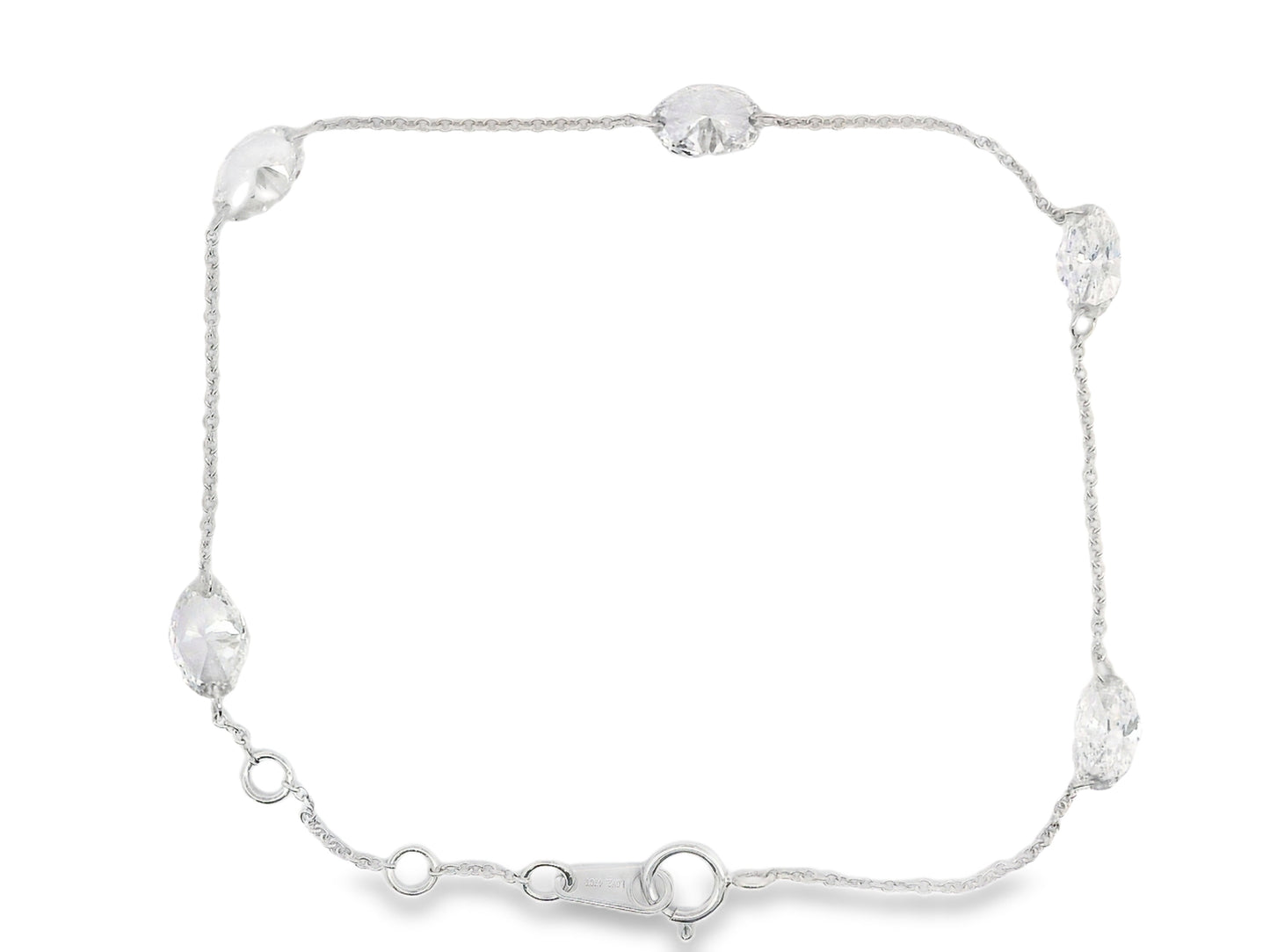 Lab Grown Diamond Bracelet-LGB0917-O