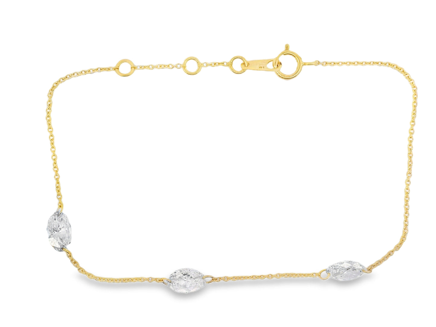 Lab Grown Diamond Bracelet-LGB0917-O