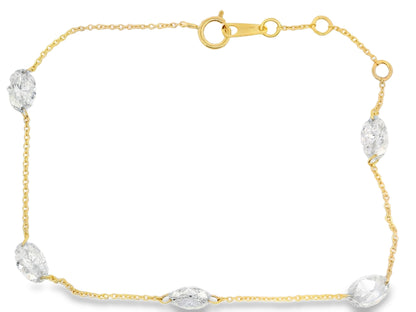 Lab Grown Diamond Bracelet-LGB0917-O