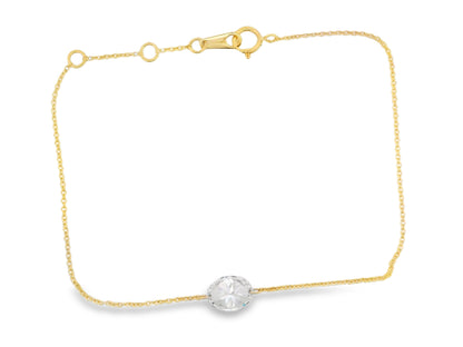 Lab Grown Diamond Bracelet-LGB0917-O