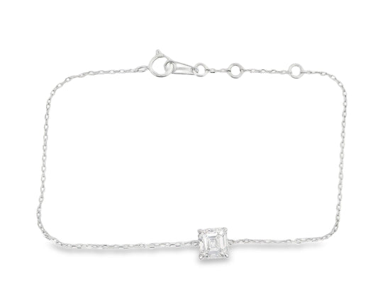 Lab Grown Diamond Bracelet-LGB0918-AS