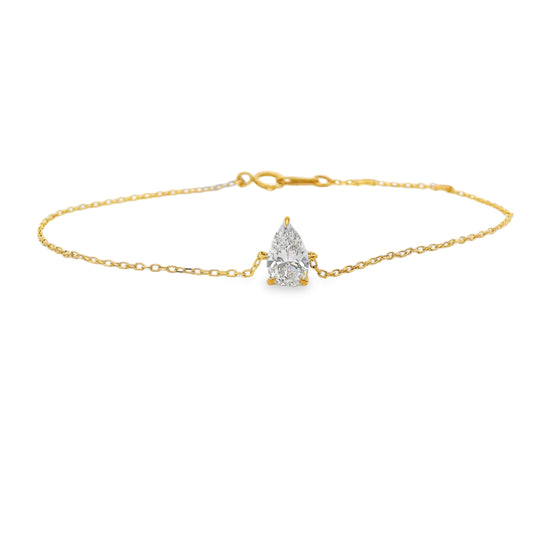 Lab Grown Diamond Bracelet-LGB0918-P