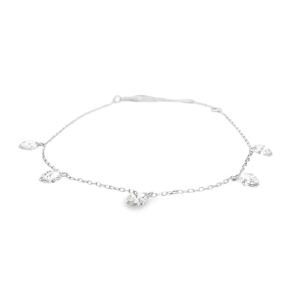 Lab Grown Diamond Bracelet-LGB0924-M5
