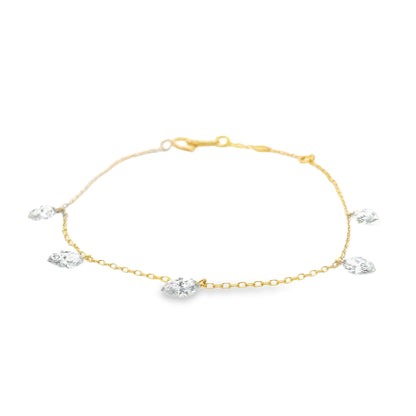 Lab Grown Diamond Bracelet-LGB0924-M5