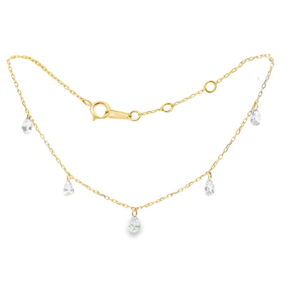Lab Grown Diamond Bracelet-LGB0924-P5