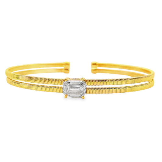 Lab Grown Diamond Bangle-LGB0928-E