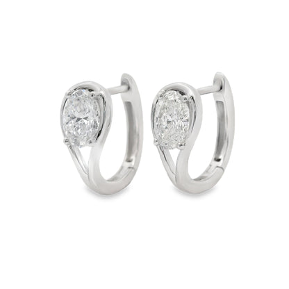 Lab Grown Diamond Earring-LGE0905-O