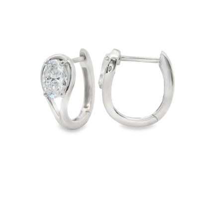 Lab Grown Diamond Earring-LGE0905-O