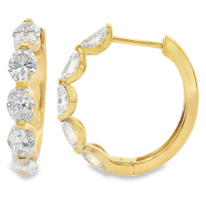 Lab Grown Diamond Earring-LGE0907