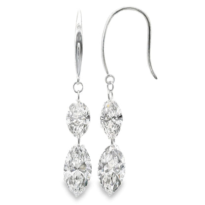 Lab Grown Diamond Earring-LGE0912-M2
