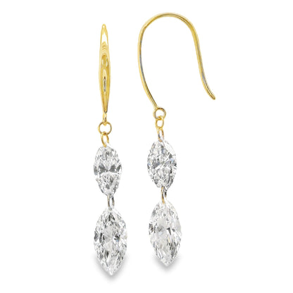 Lab Grown Diamond Earring-LGE0912-M2
