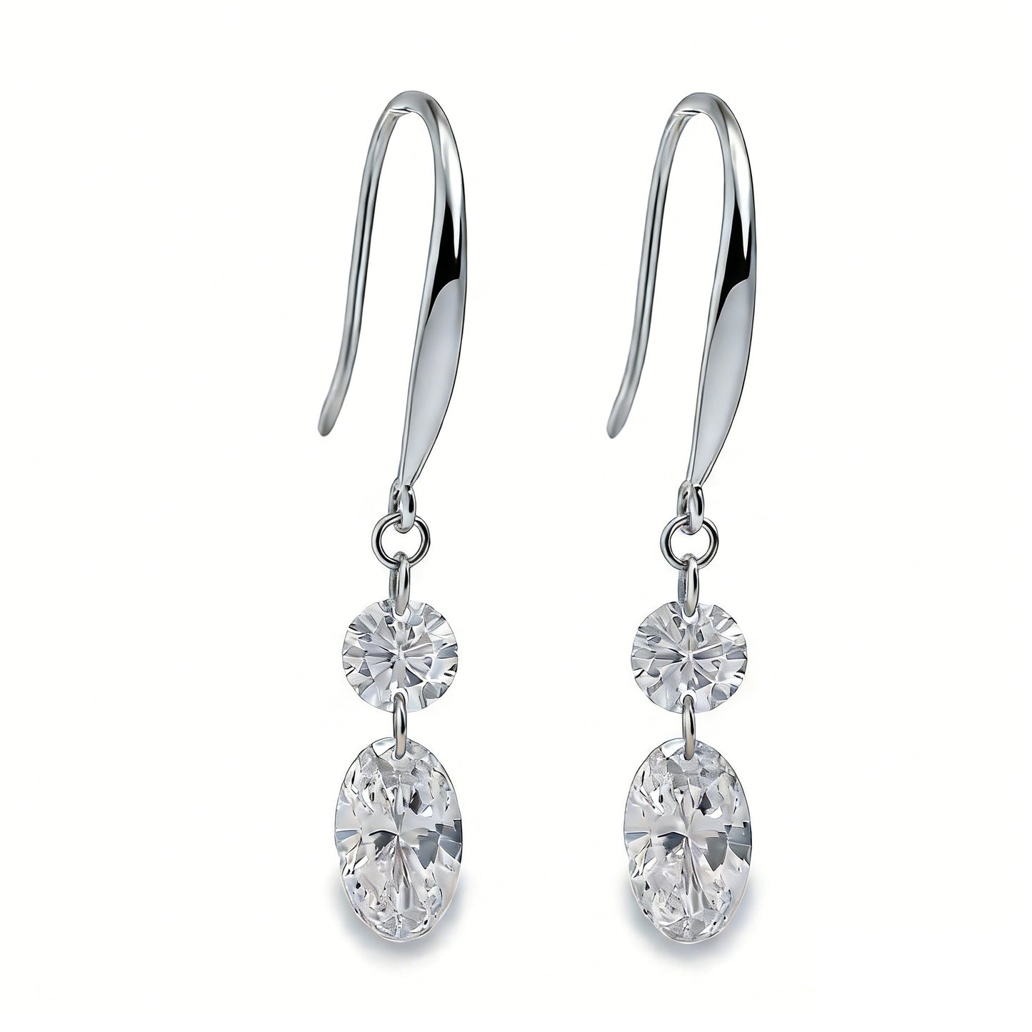 Lab Grown Diamond Earring-LGE0912-O