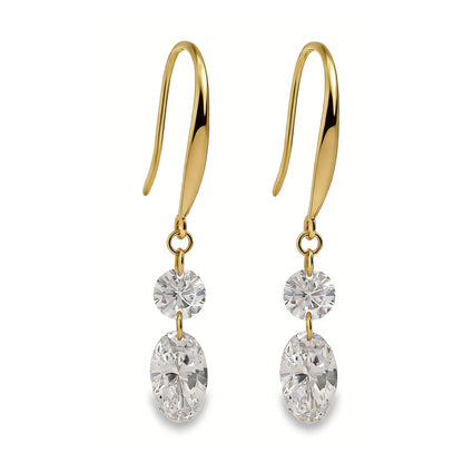 Lab Grown Diamond Earring-LGE0912-O