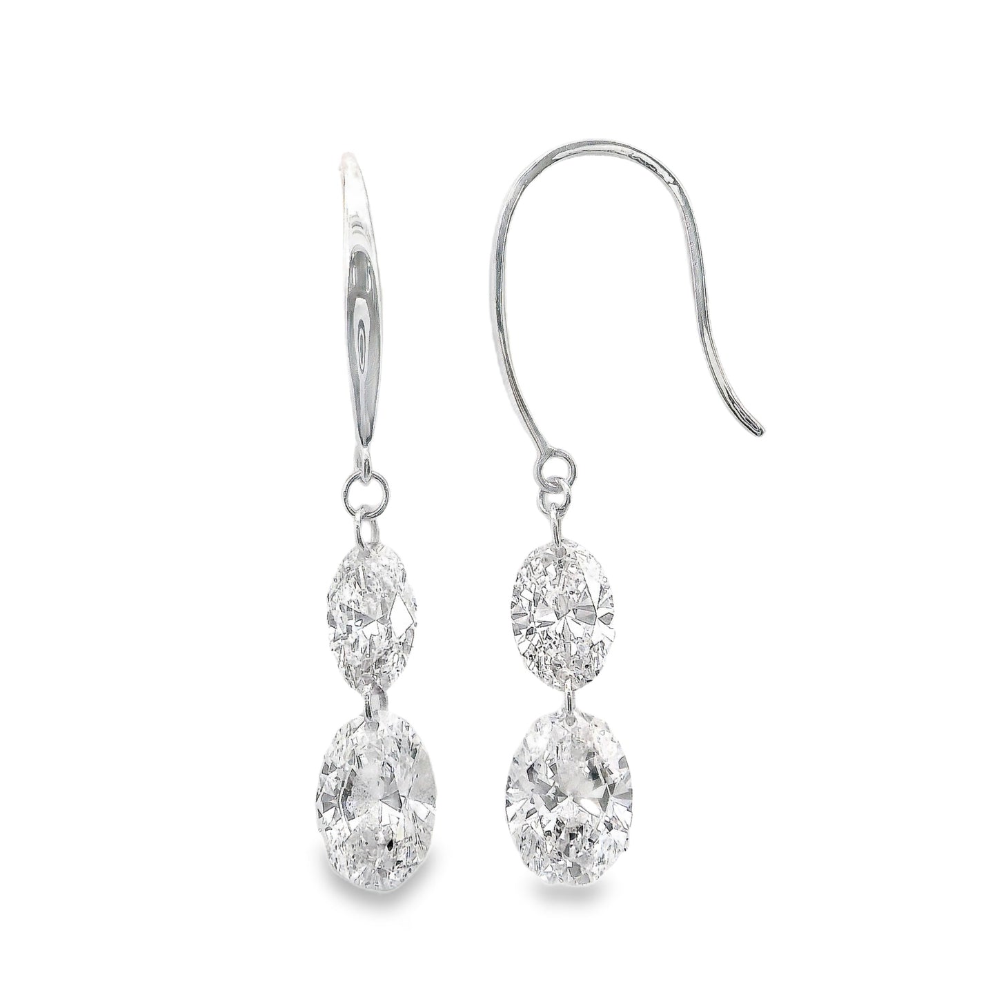 Lab Grown Diamond Earring-LGE0912-O2