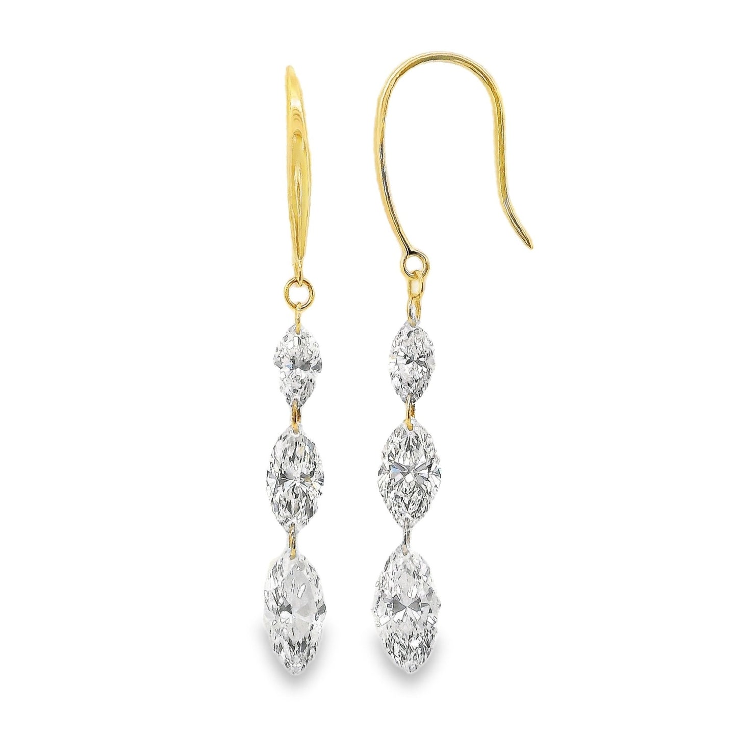 Lab Grown Diamond Earring-LGE0918-M3
