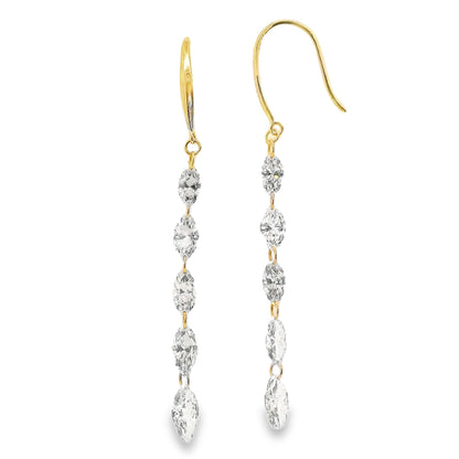 Lab Grown Diamond Earring-LGE0918-M5