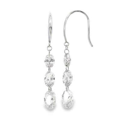 Lab Grown Diamond Earring-LGE0918-O3