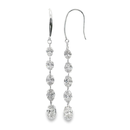 Lab Grown Diamond Earring-LGE0918-O5